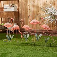 Flamingo Garden Stake Pink