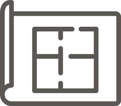 Apartment Architect Plan Vector Icon