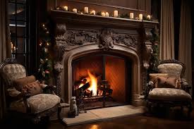 Cozy Fireplace Mantel Decor Interior Design