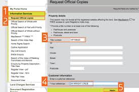 Hm Land Registry Portal How To Request