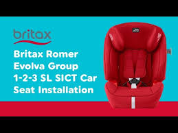 Evolva Group 1 2 3 Sl Sict Car Seat
