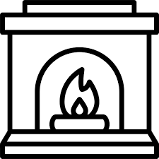 Fireplace Free Real Estate Icons