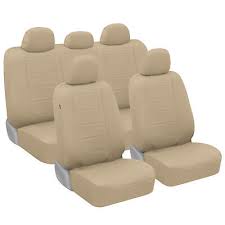 Motor Trend Pu Leather Car Seat Covers