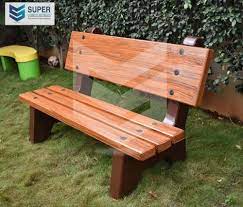 Rcc Garden Wooden Finish Bench With