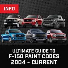 Ford F 150 Paint Codes