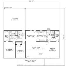 House Plan 3 Beds 2 Baths 1800 Sq Ft