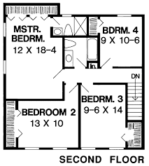 House Plan 10829 Saltbox Style With