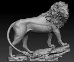 Lion 3d Print Model By Mohammadali3d