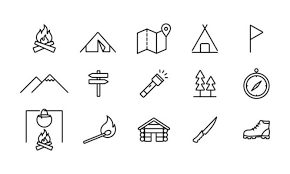 Hiking Icon Vector Art Icons And