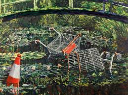 Show Me The Monet 2005 Banksy Explained