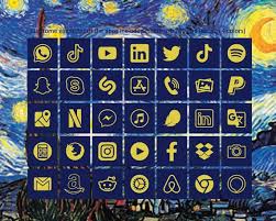 Van Gogh Ios Icon Pack 500 Icons And