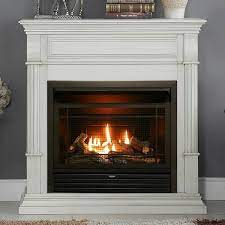 Dual Fuel Ventless Gas Fireplace