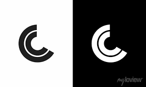 Initial Letter Cc Logo Design On Luxury