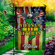 American Vietnam Veterans Garden Flag