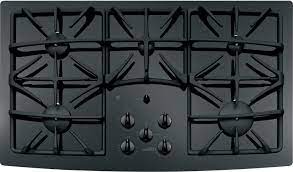 Ge Jgp970bekbb 36 Inch Gas Cooktop With