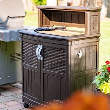 Patio Storage And Prep Station