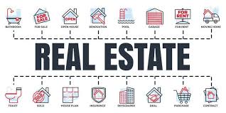 Real Estate Banner Web Icon Set
