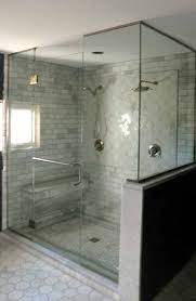 Frameless Shower Enclosure With Floor