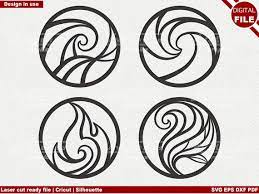 Four Elements Svg Earth Sign Cut File