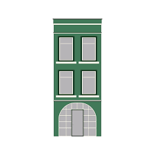 Modern House Front View Vectors
