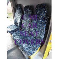 Toyota Hiace Van Seat Covers Blue