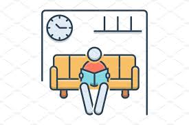 Waiting Room Icon By Creative Priyanka