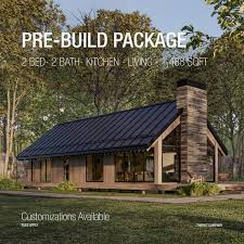 Scandinavian Cabin Floor Plan Modern