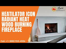 Radiant Heat Wood Burning Fireplace