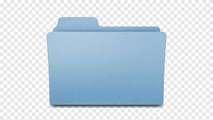 Colored Folders Blue Folder Icon Png