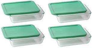 Promo Pyrex 3 Cup Rectangle Glass Food