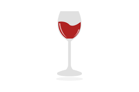 Red Wine Glass Icon Graphic By Marco