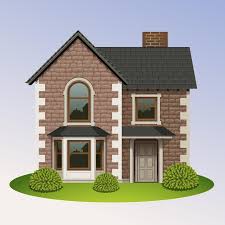 Country Cottage Front Of The House And