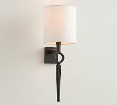 Easton Forged Iron Sconce Pottery Barn