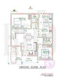 4bhk Floor Plan And Elevation In 5 Cent