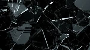 Broken Glass Texture Stock Footage