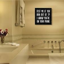 Tp Funny Bathroom Word Design