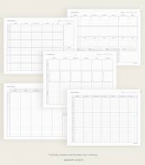 Digital Planner Goodnotes Template