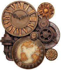Gears Of Time Wall Clock