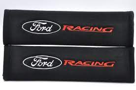 Ford Racing Embroidery Seat Belt Cover