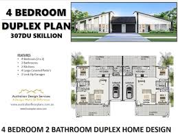 Duplex Home Design 4 Bed 2 Bath Modern