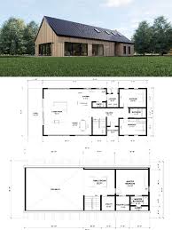 Barndominium Pole House Plan 3 Bedrooms