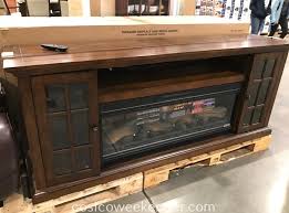 Tresanti 74in Fireplace Console