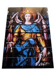 St Michael The Archangel Mosaic Tile