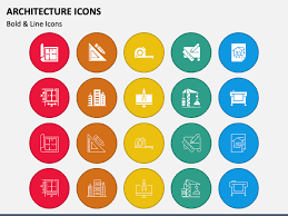 Architecture Icons Powerpoint Template