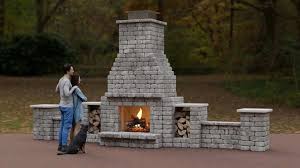 Bremley Outdoor Fireplace Kit Is