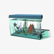Models A Fish Tank 3d Model