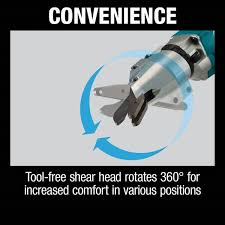 Makita Xsj05z 18v Lxt Lithium Ion Brushless Cordless 1 2 Fiber Cement Shear Tool Only