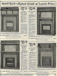 Examples Of Fireplace Mantels 1913