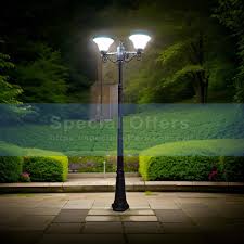 Outdoor Solar Pole Lights