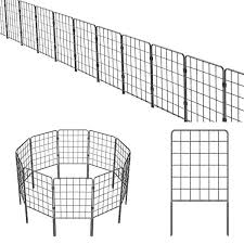 No Dig Metal Barrier Fence Garden Fence